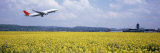 Airplane Taking Off, Zurich Airport, Kloten, Zurich, Switzerland Photographic Print by Panoramic Images 