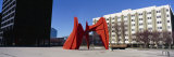 Sculpture in Front of a Building, Alexander Calder Sculpture, Grand Rapids, Michigan, USA Photographie par Panoramic Images 