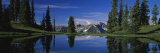 Alpine Lake, Gunnison National Forest, Colorado, USA Photographie par Panoramic Images 