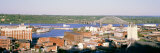 Aerial View of Dubuque, Iowa, USA Photographic Print by Panoramic Images 