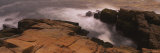 Waves Breaking on the Rocks, Schoodic Peninsula, Acadia National Park, Maine, USA Photographie par Panoramic Images 