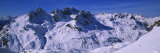 Snow on Mountains, Zurs, Austria Fotografie-Druck von Panoramic Images 