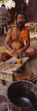 Mature Man Filling Pieces of Bronze, Tamil Nadu, India Photographic Print by Panoramic Images 