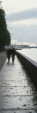 People Walking Along a River, Neva River, St. Petersburg, Russia Photographic Print by Panoramic Images 