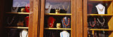 Close-Up of Necklaces in a Window, Paro, Bhutan Photographic Print by Panoramic Images 