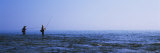 Two Fishermen Fishing in the Sea, Bali, Indonesia Photographic Print by Panoramic Images Two Fishermen Fishing in the Sea, Bali, Indonesia Photographic Print by Panoramic Images