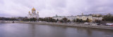 Church at the Waterfront, Cathedral of Christ the Saviour, Moskva River, Moscow, Russia Photographic Print by Panoramic Images 