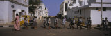 School Children Crossing the Road, Pondicherry, India Photographic Print by Panoramic Images 