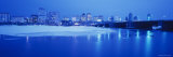 Building Lit Up at Dusk, Charles River, Boston, Massachusetts, USA Photographic Print by Panoramic Images 