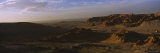 Cliffs in a Desert, Flaming Cliffs, Gobi Desert, Independent Mongolia Lámina fotográfica por Panoramic Images