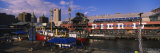 Boat Docked at a Harbor, Pier 17, South Street Seaport, Manhattan, New York City, New York, USA Photographic Print by Panoramic Images 