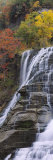 Ithaca Falls, Tompkins County, Ithaca, New York, USA Photographie par Panoramic Images 