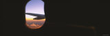 Airplane Wing Viewed Through an Airplane Window Photographic Print by Panoramic Images Airplane Wing Viewed Through an Airplane Window Photographic Print by Panoramic Images
