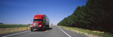 Truck Moving on a Highway, Washington, USA Photographic Print by Panoramic Images 