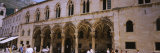 People in Front of a Palace, Rector's Palace, Dubrovnik, Croatia Photographic Print by Panoramic Images 