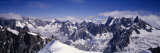Mountain Range, Mt Blanc, the Alps, France Photographie par Panoramic Images 