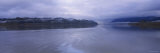 Clouds over Rooster Rock, Columbia River Gorge National Scenic Area, Multomah County, Oregon, USA Photographic Print by Panoramic Images 