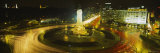 Traffic Moving Around a Statue, Marques de Pombal Square, Lisbon, Portugal Photographic Print by Panoramic Images 