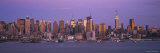 Skyscrapers at the Waterfront, Manhattan, New York City, New York, USA Lámina fotográfica por Panoramic Images