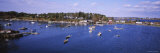 Boats in Harpswell Cove, Maine, USA Lámina fotográfica por Panoramic Images