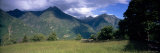 Clouds over a Mountain Range, Blenio Valley, Ticino, Switzerland Lámina fotográfica por Panoramic Images