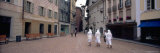 People Walking on the Street, Town Center, Bellinzona, Ticino, Switzerland Photographic Print by Panoramic Images 