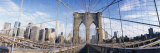 Railings of Brooklyn Bridge, Manhattan, New York City, New York, USA, Stampa fotografica di Panoramic Images Railings of Brooklyn Bridge, Manhattan, New York City, New York, USA, Stampa fotografica di Panoramic Images