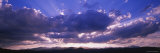 Clouds over a Mountain Range Lámina fotográfica por Panoramic Images
