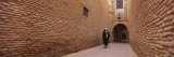 Woman Walking on the Street, Old Town, Tozeur, Tunisia Photographic Print by Panoramic Images 
