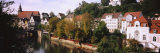 Buildings Along Neckar River, Tuebingen, Baden-Wurttembery, Germany Photographic Print by Panoramic Images 