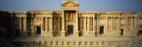 Facade of a Building, Palmyra, Syria Lámina fotográfica por Panoramic Images Facade of a Building, Palmyra, Syria Lámina fotográfica por Panoramic Images