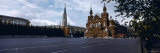 Buildings at the Roadside, Red Square, State Historical Museum, Kremlin, Moscow, Russia Photographic Print by Panoramic Images 