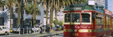 Cable Car Along a Road, City Circle Tram, Harbor Esplanade, Melbourne, Victoria, Australia Photographic Print by Panoramic Images 