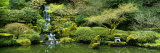 Waterfall in a Garden, Japanese Garden, Washington Park, Portland, Oregon, USA Photographie par Panoramic Images 
