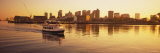 Ferry Moving in the Sea, Boston Harbor, Boston, Massachusetts, USA Photographic Print by Panoramic Images 