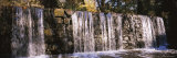 Waterfall in a Forest, Cedarock Park, Alamance County, North Carolina, USA Lámina fotográfica por Panoramic Images Waterfall in a Forest, Cedarock Park, Alamance County, North Carolina, USA Lámina fotográfica por Panoramic Images