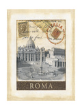 Destinazione Roma Stampa giclée di Tina Chaden Destinazione Roma Stampa giclée di Tina Chaden