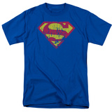 Superman - Classic Logo Distressed Shirts