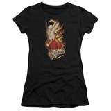 Juniors: Bettie Page - Devil Tattoo Shirts