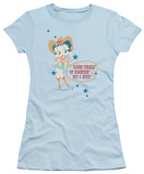 Juniors: Betty Boop - Hot & Spicy Cowgirl T-Shirt