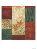 Tropical Tiger Lilies Giclee Print by Julia Hawkins