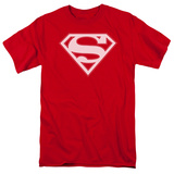 Superman - Red & White Shield T-Shirt