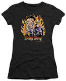 Women's: Betty Boop - Biker Flames Boop Shirts