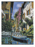 Pathway to the Shops Giclee Print by Guido Borelli