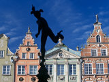 Old Town Square, Gdansk, Poland Photographic Print by Peter Adams