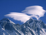 Everest and Lhotse, Nepal Photographic Print by Jon Arnold
