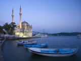 Ortakoy Camii and the Bosphorus Bridge, Istanbul, Turkey Photographic Print by Michele Falzone
