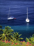 Anse Chastanet, St. Lucia, Caribbean Photographic Print by Walter Bibikow