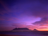 Table Mountain, Sunset, Cape Town, South Africa Photographie par Steve Vidler