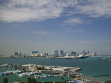 Marina at Doha Port, Doha, Qatar Photographic Print by Walter Bibikow